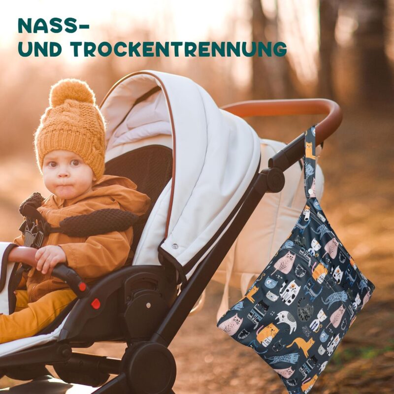 Loscarol Wetbag Kindergarten für Babys (Katze) – Bild 6