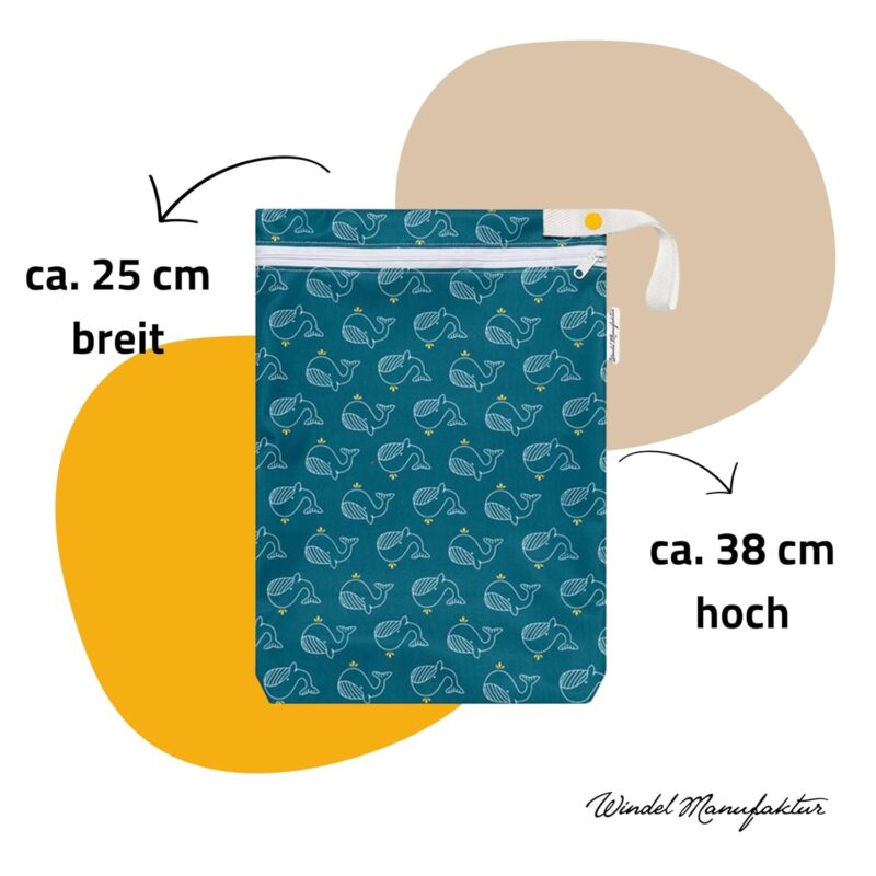 Windelmanufaktur Wetbag, atmungsaktive & wasserabweisende Nasstasche - Made in Germany – Bild 4