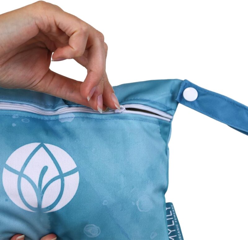 MYLILY Wetbag klein | Nassbeutel Schwimmen | Wetbag Perioden Unterwäsche | Klein – Bild 5