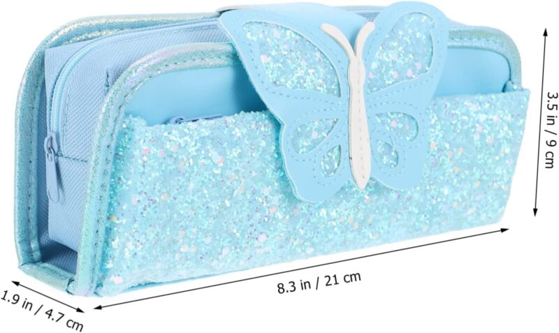 SEWACC 1 Stück Briefpapier Box Für Schüler Bleistiftbeutel Bleistift Briefpapier Etui Schüler Bleistiftbeutel Schul Briefpapier Etui Niedlicher Bleistiftbeutel Studenten – Bild 6