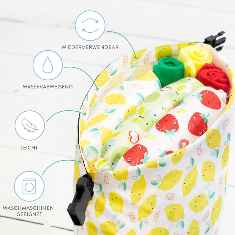 Bambino Mio, Wetbag, wasserfeste Tasche für unterwegs – Bild 5