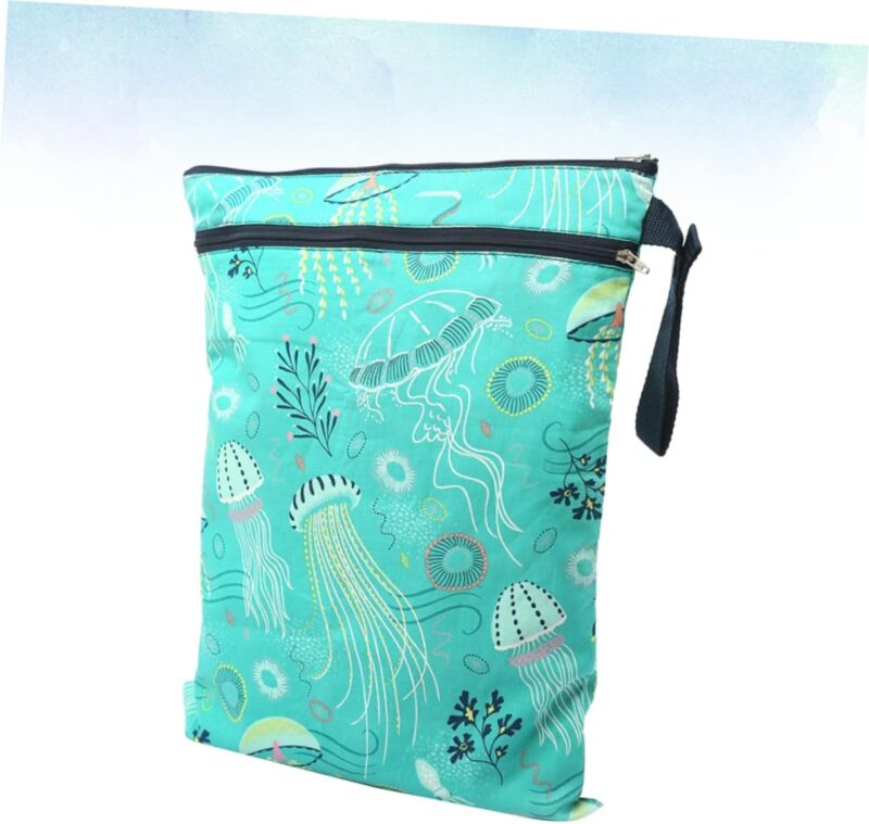 KOMBIUDA 2St Wickeltasche für Kleinkinder Stoffwindel nass trocken Taschen wasserdichte Nasstasche windelbeutel Diaper Bag windeltasche wiederverwendbar nass trocken – Bild 9