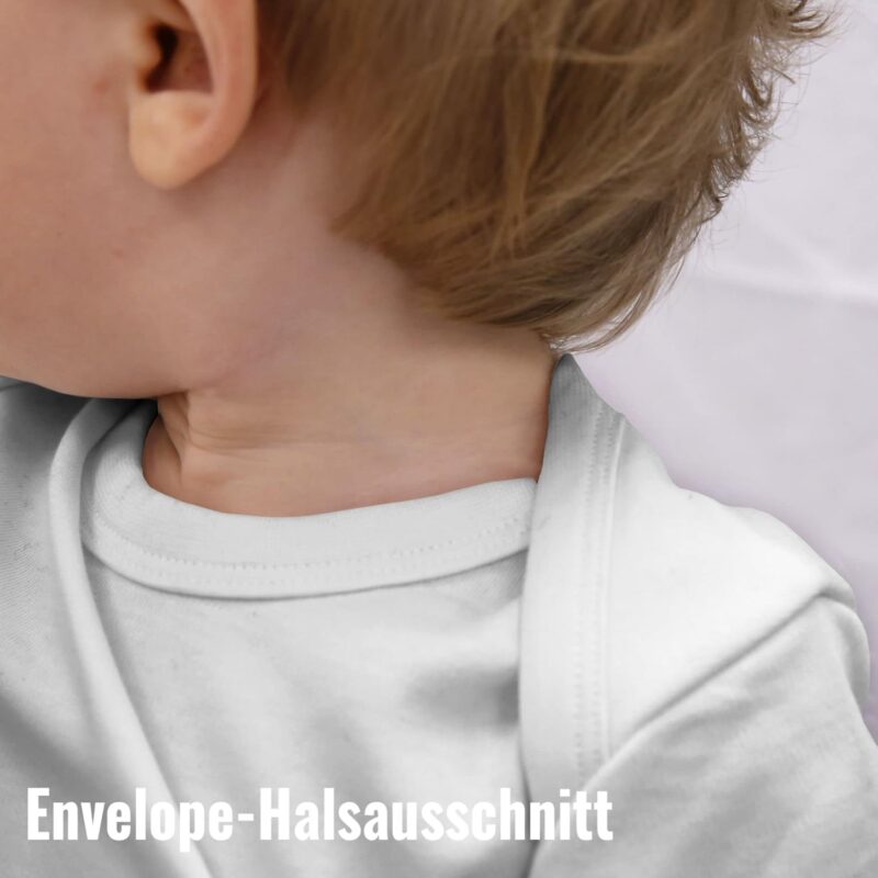 Geschenk mit Namen personalisiert by Shirtracer - Baby Body Junge Mädchen - Aufdruck selbst gestalten - Wunschdruck Text Namen – Bild 6